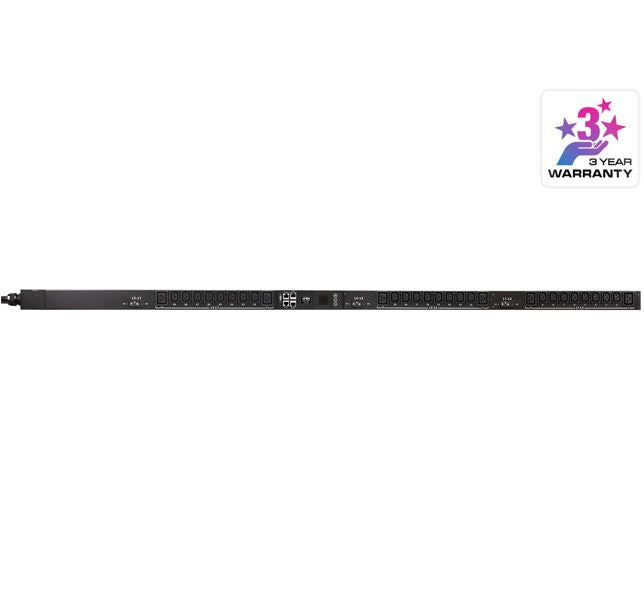 Aten 32A 30-Outlet 3-Phase Metered eco PDU with Dual Ethernet port supporting 1Gbps Aten 32A 30-Outlet 3-Phase Metered eco PDU with Dual Ethernet port supporting 1Gbps